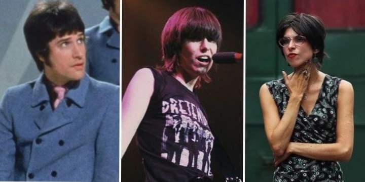 18. Рэй Дэвис из The Kinks, Крисси Хайнд из The Pretenders и Натали Хайнд. 